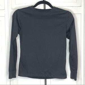 Boy’s Thermotech Black Perforated Long Sleeve Tee